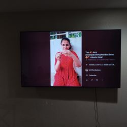 New 75-inch Samsung smart TV