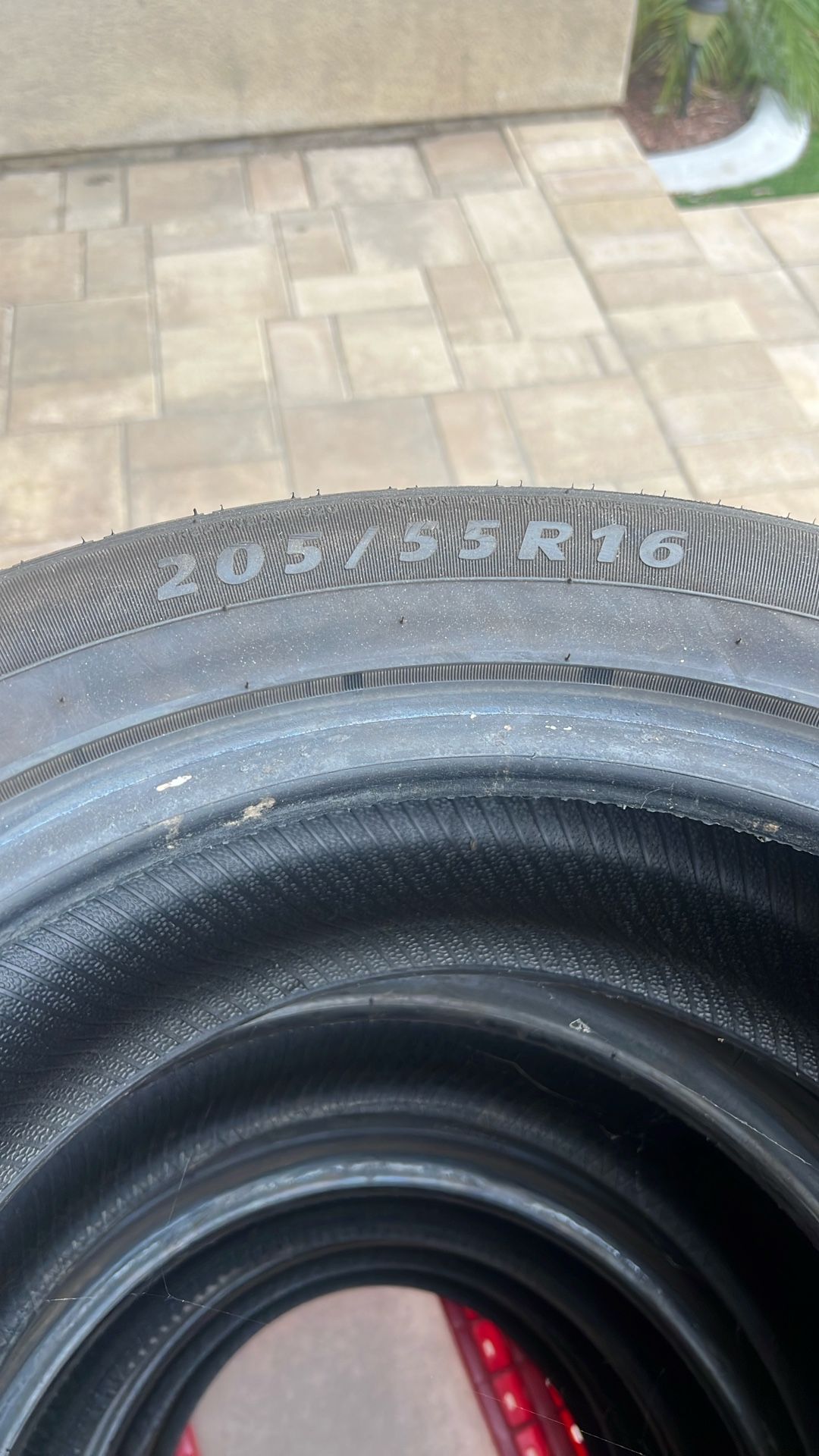Set Of 5 Mixed Used Tires