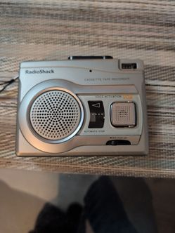 vintage RadioShack VOX Cassette Tape Recorder