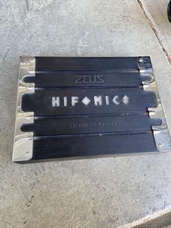 Hifonics Zeus ZXI 4406 4 Channel Amplifier