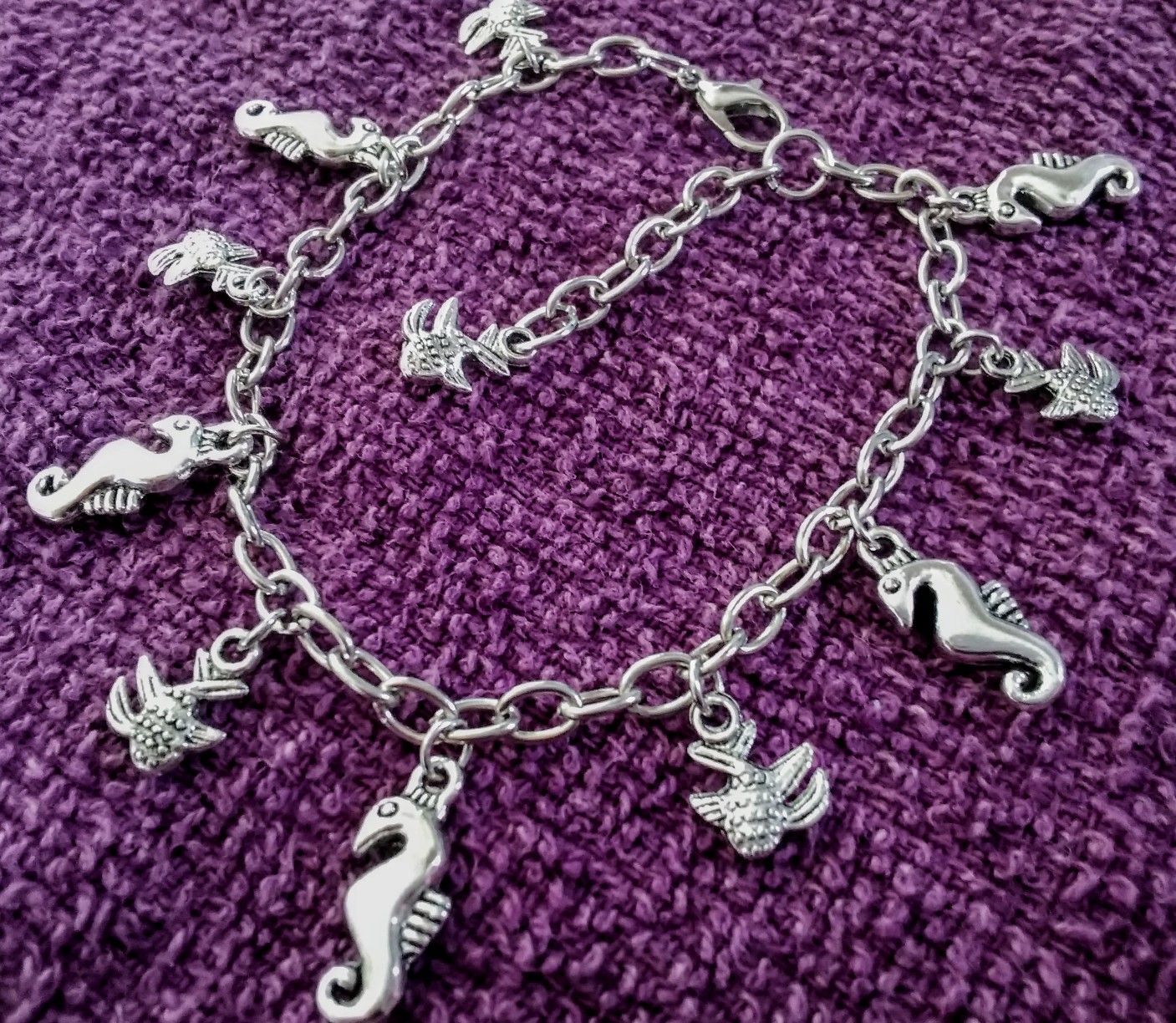 New sea theme charm bracelet for sale