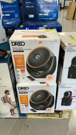 Dreo Whole-Room PTC Heater & Circulator $50