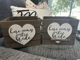 Wedding- Here Comes The Bride Buckets (2)