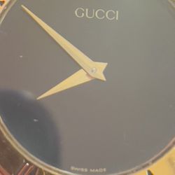 Vintage Gucci Watch 18k Plated 