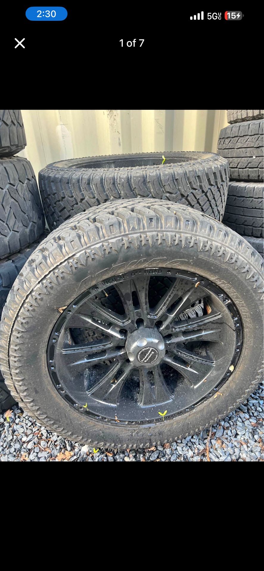 8 Lug 22in Wheels