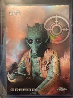 2025 Topps Chrome Star Wars Greedo Refactor