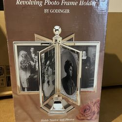 Silver Plated Photo Frame Carousel