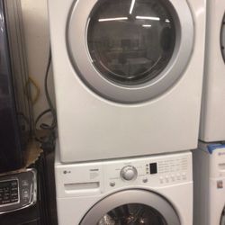 LG Washer And Electric Dryer 