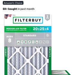 Air Filter 20x25x4 (2 X)