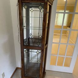 Curio Cabinet With Lights