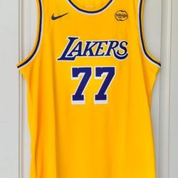 LAKERS #77 LUKA DONCIC JERSEY