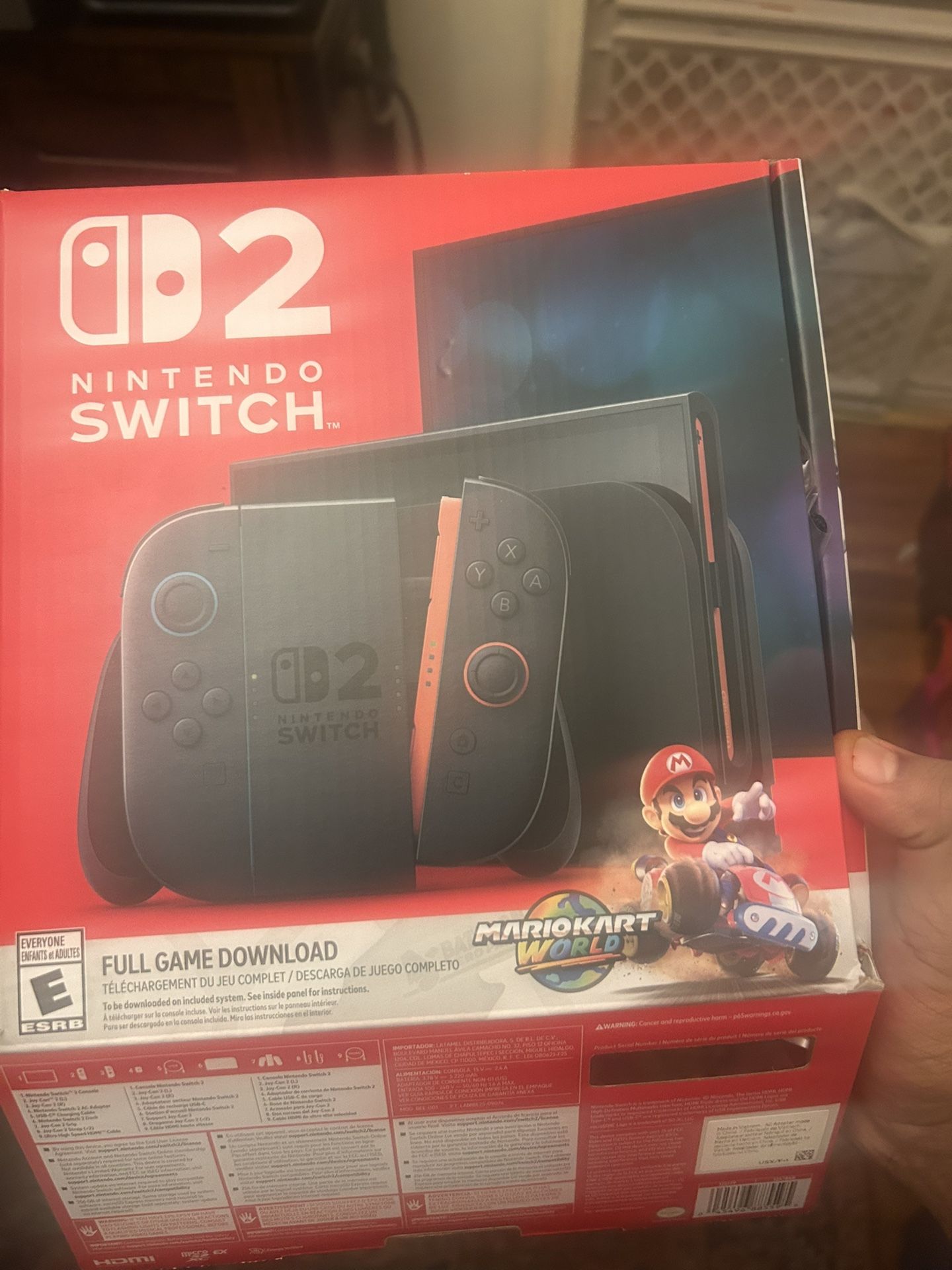 Brand new Nintendo switch 2 Marion Kart Edition