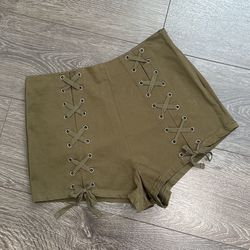 New Forever 21 Olive Green Shorts