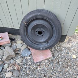 Donut Spare From Ford Focus