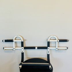 Pull Up Bar Equipped For Any Door jam
