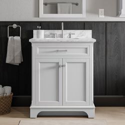🆕 30” Bathroom Vanity – New