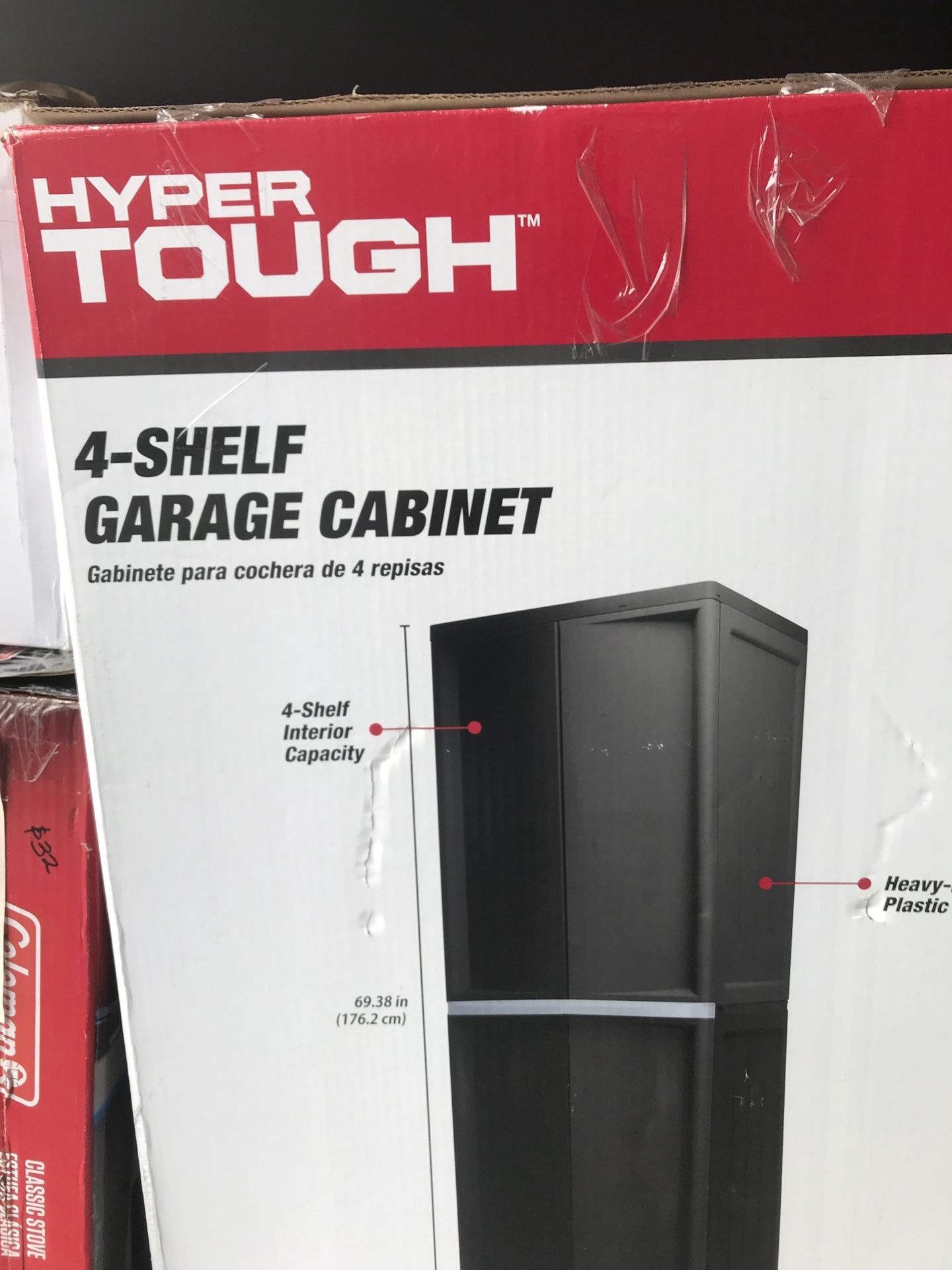 4 Shelf Garage Cabinet