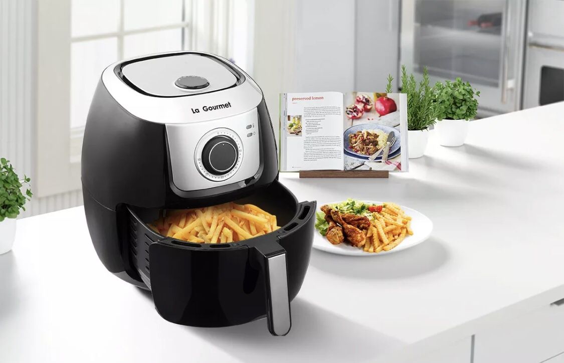 La Gourmet 7.2 Qt Multi Functional Oil Free Manual Air Fryer & Convection Oven