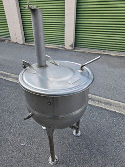 30,Gal Stainless Steel BBQ Kettle