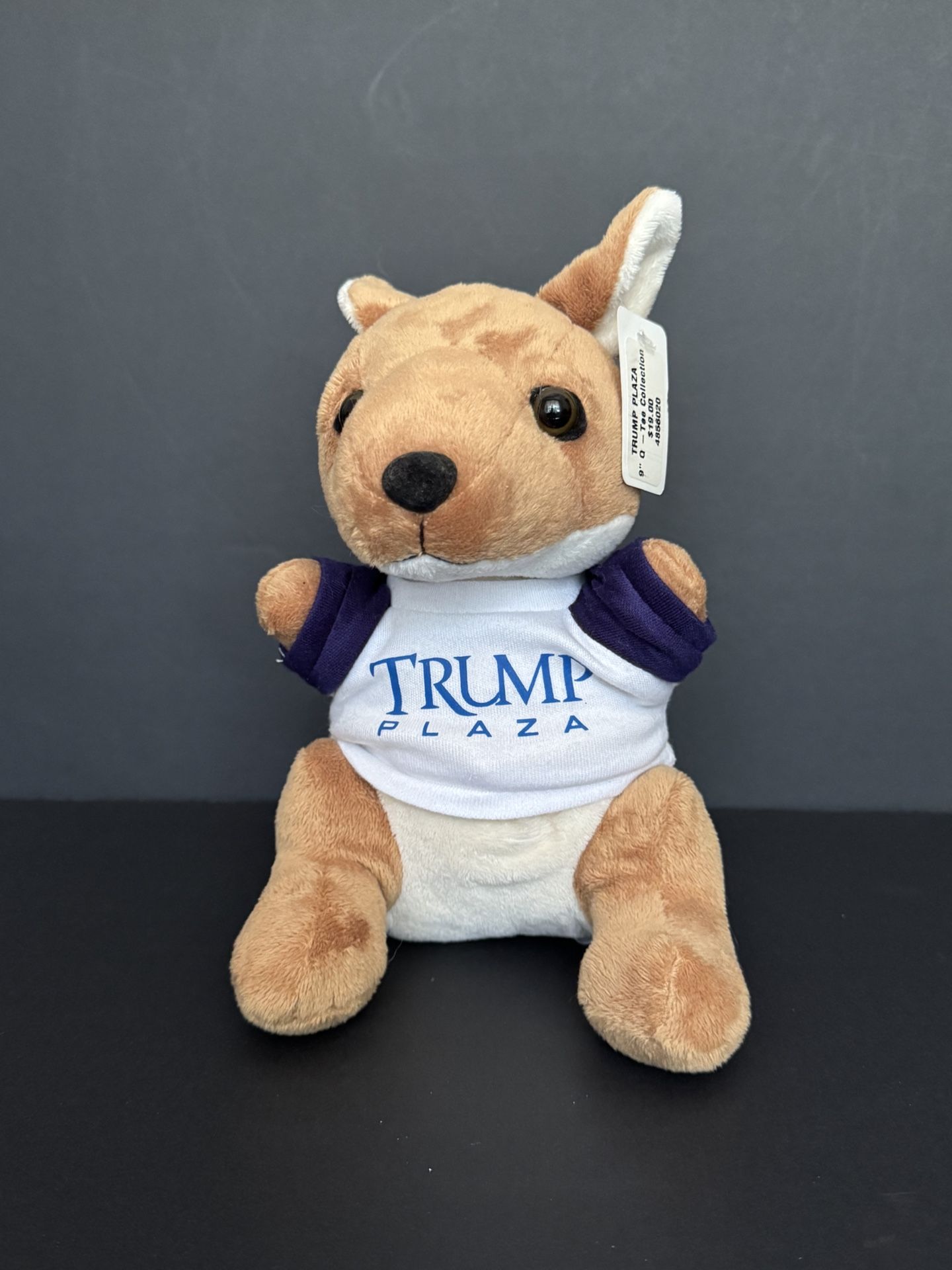 Donald Trump Plaza Kangaroo 9" Steven Smith Stuffed Animal NWT