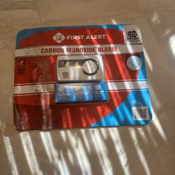 First Alert Carbon Monoxide Alarm 