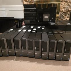 Lot Of 58 Dell , Hp Computers And 16 Imac