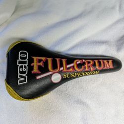 Vintage Velo Fulcrum Suspension Bicycle Saddle 