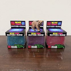 NeeDoh Nice Cube Glitter and Glow