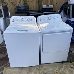 Ge Top Load Washer & Dryer Set