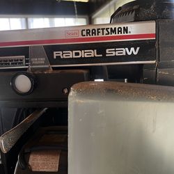 Sears craftsman 10 inch radial saw