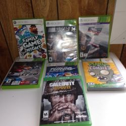 XBOX 360 Games And 1 XBOX ONE Game