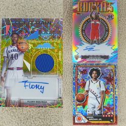 Bidunga RPA /75 + Watkins Rookie Auto + Brown Jr. Mcflurry Refractor For 30 (Read Description)