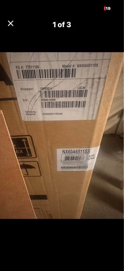 Samsung stove new in box
