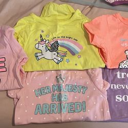 Baby Girls 6/9 Months Shirts 