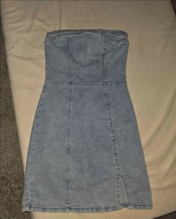 Denim dress