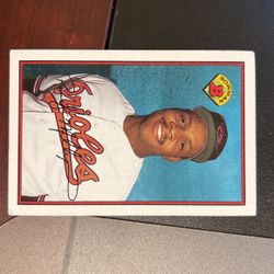 Randy Milligan signed baseball Card