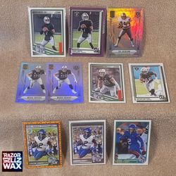 LV RAIDERS LOT (10) NFL FOOTBALL CARDS PANINI SCORE DONRUSS ELITE