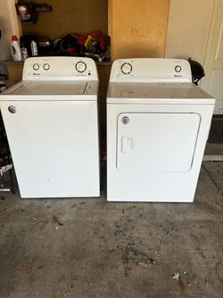 Washer and dryer