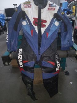 Suzuki MotoGP Leather Jumpsuit