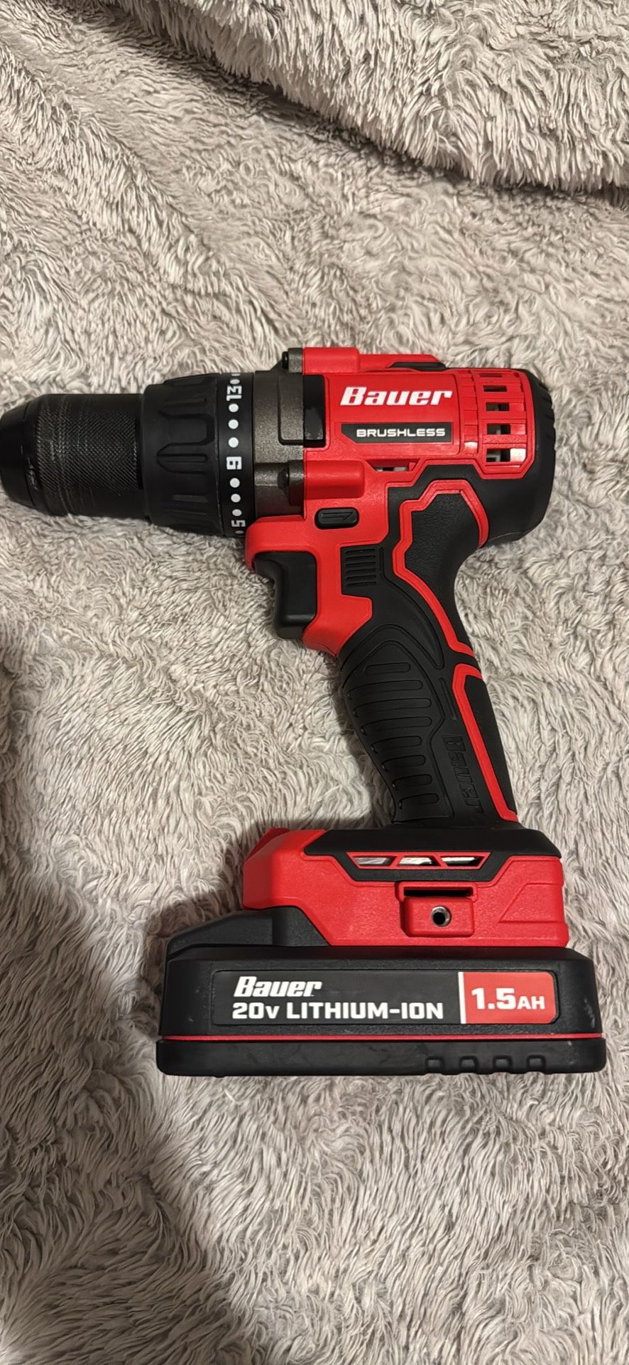 Bauer 20V Compact Drill/1.5V Battery Included