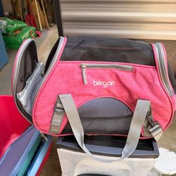 Bergan Pink Pet Carrier