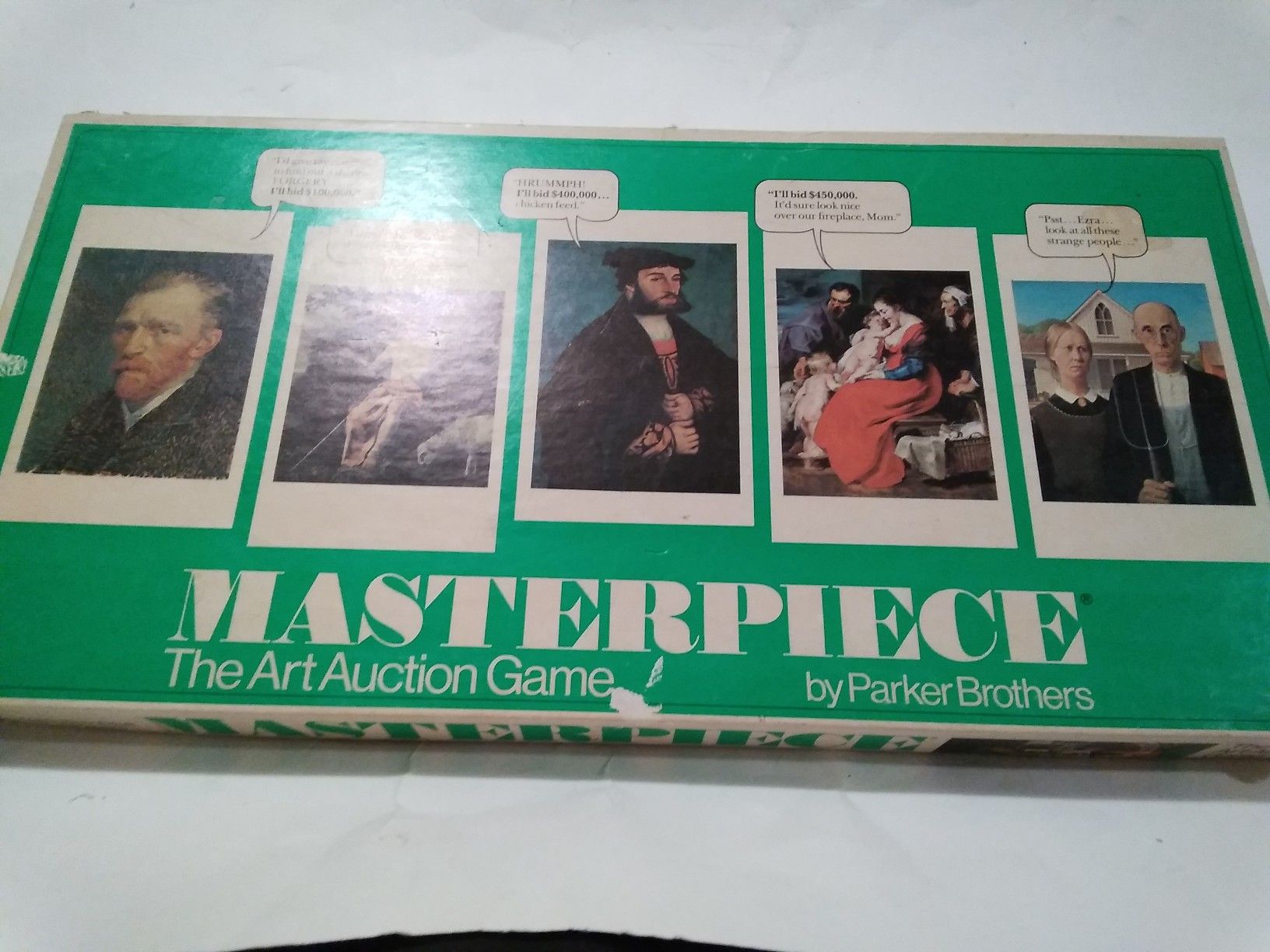 Masterpiece Board Game Complete