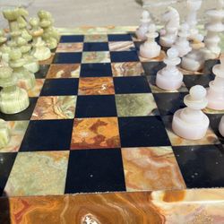 Marble Chess Table $75