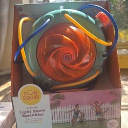 Light show sprinkler