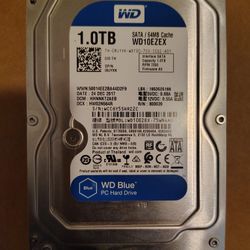 Computer Hard Drive Blue Gamers 1.0 TB 