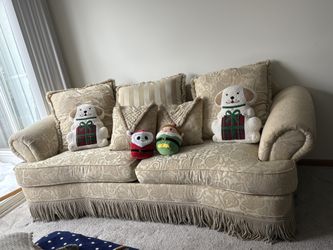 Couch Sofa Set (2) Large & Small