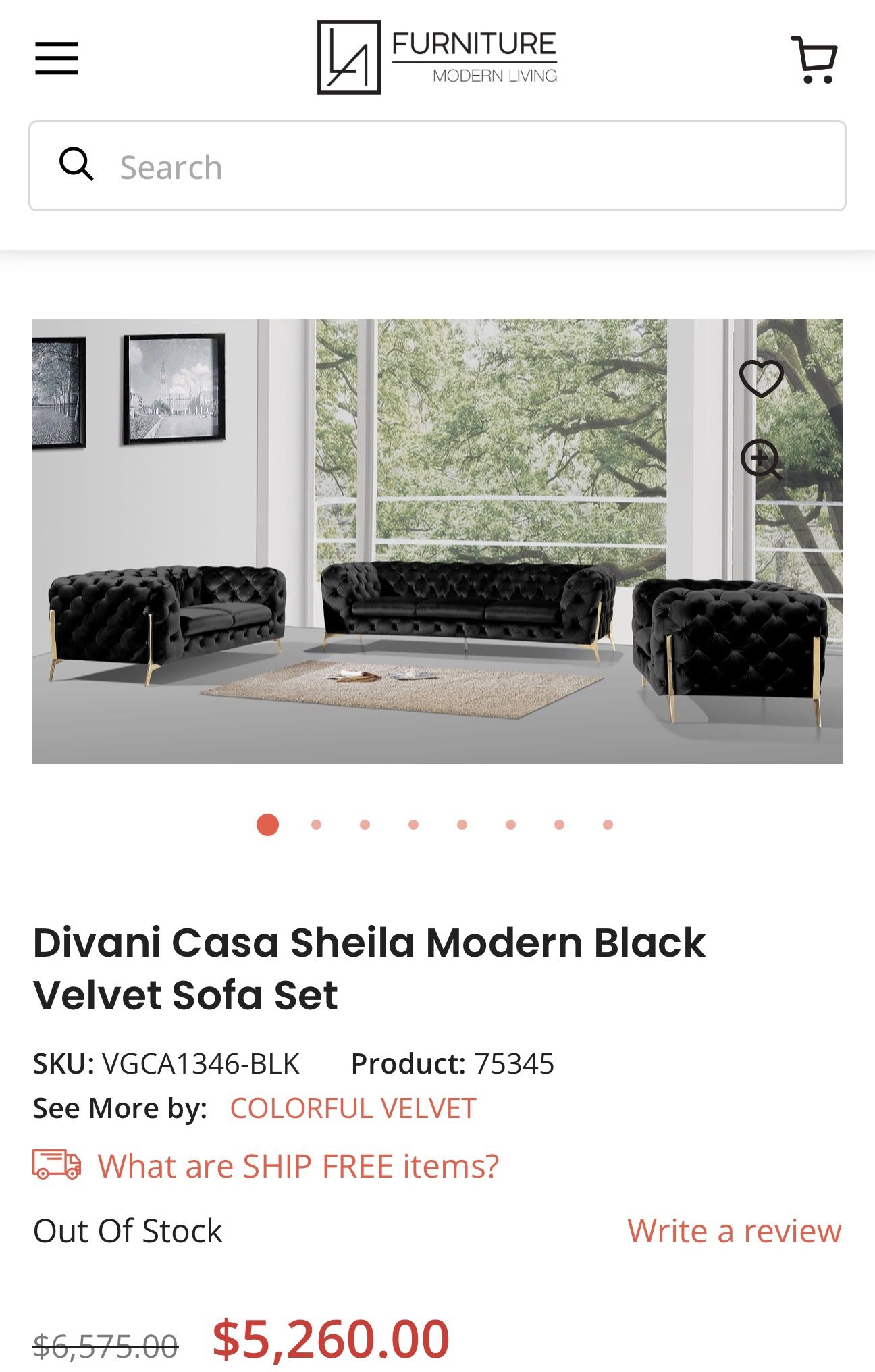 Sofa Set