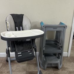 Graco High Chair And Toddler Tower