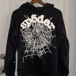 SP5DER OG HOODIE BLK WHT