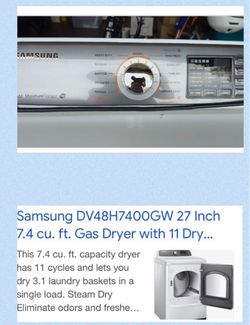 Samsung dryer⭐️Amazing deal!⭐️